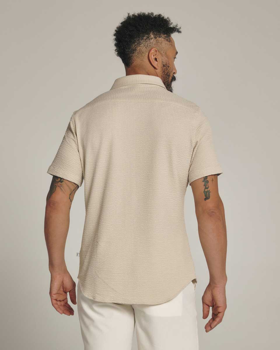 7Diamonds: Aldridge Short Sleeve Shirt - FOG