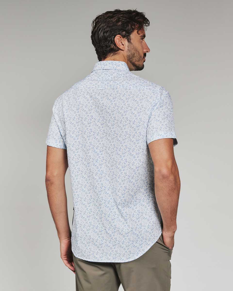 7 Diamonds: Auden Short Sleeve Shirt - LT.BLUE