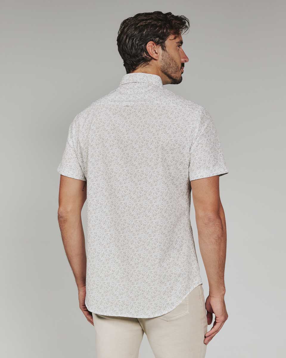 7 Diamonds: Auden Short Sleeve Shirt - TAN