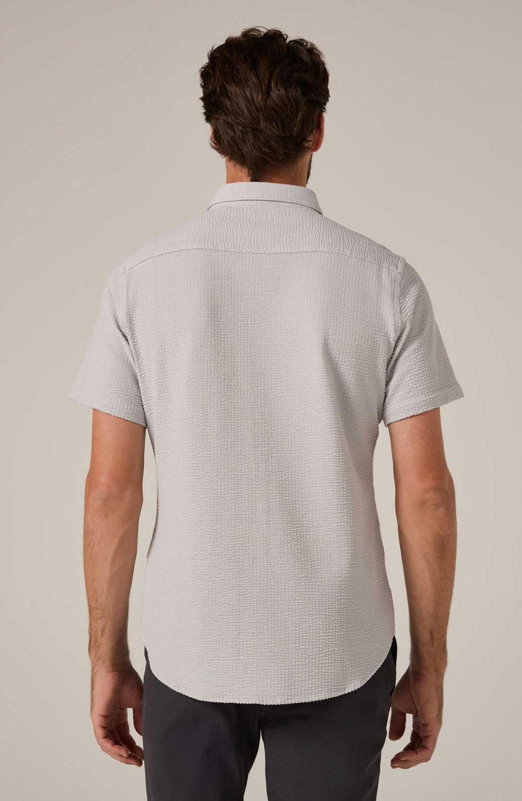7Diamonds: Bennet Short Sleeve Shirt - CLAY