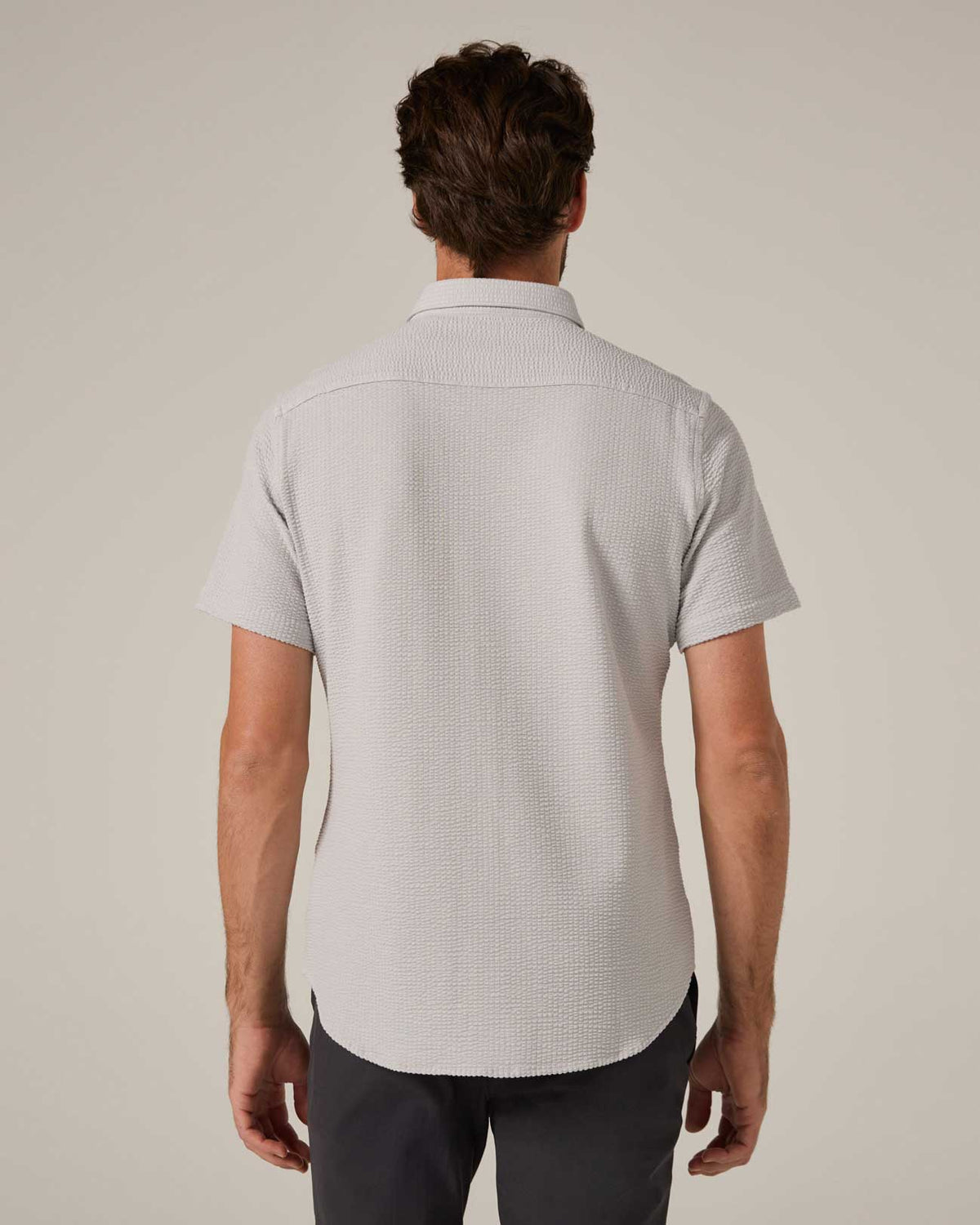 7Diamonds Bennet Short Sleeve Shirt in Clay, alternate view