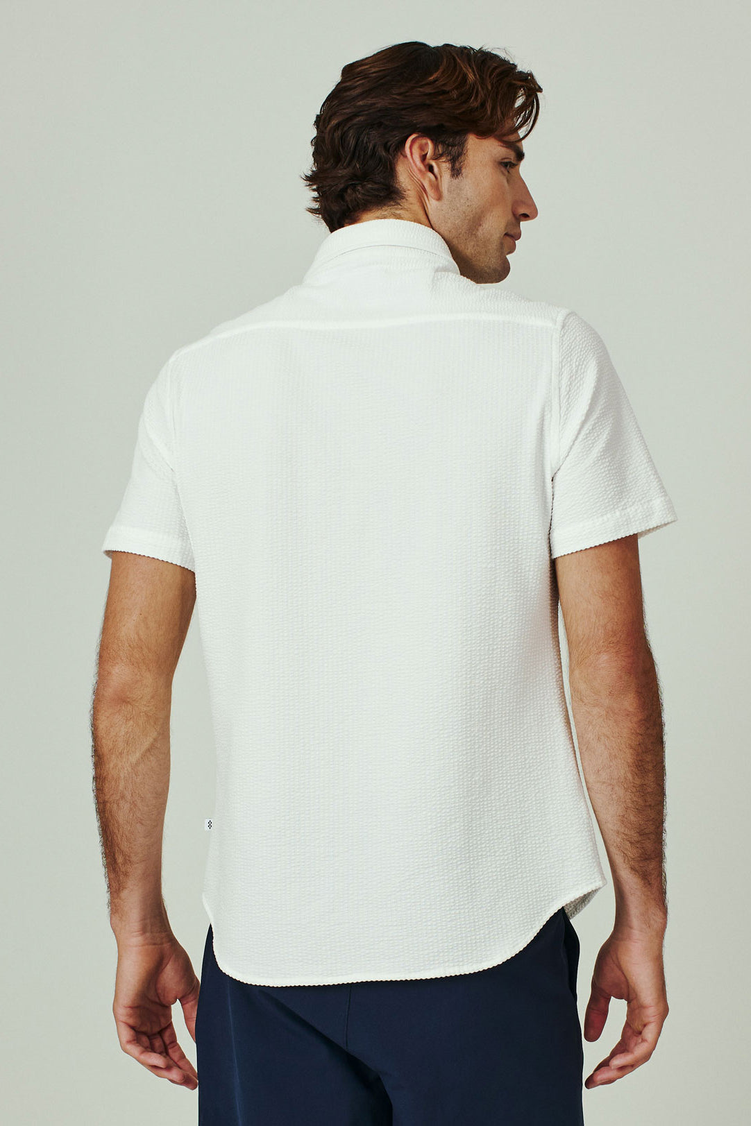 7Diamonds: Bennet Short Sleeve Shirt - IVORY