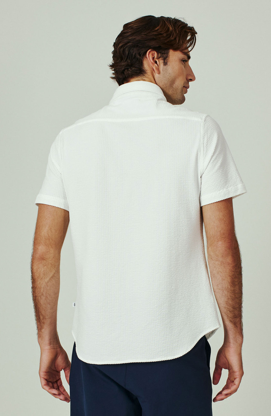 7Diamonds: Bennet Short Sleeve Shirt - IVORY