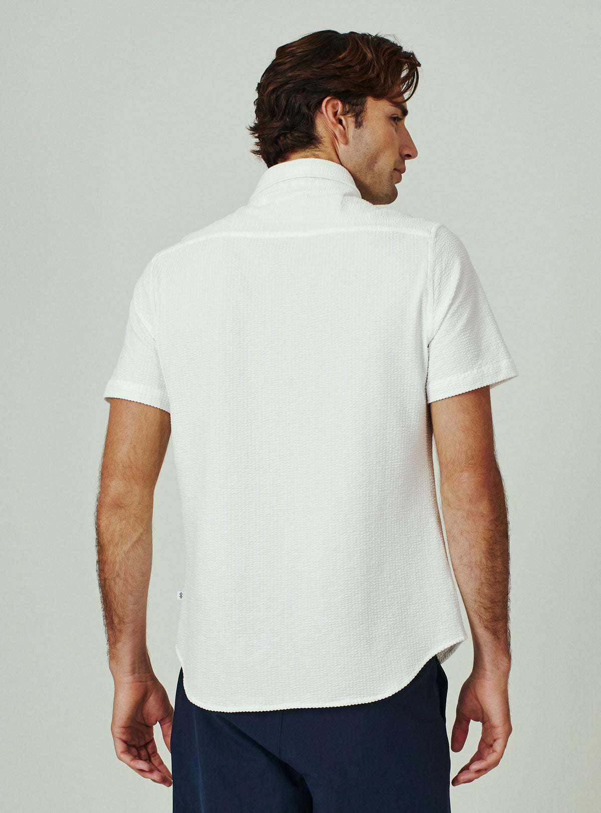 7Diamonds: Bennet Short Sleeve Shirt - IVORY