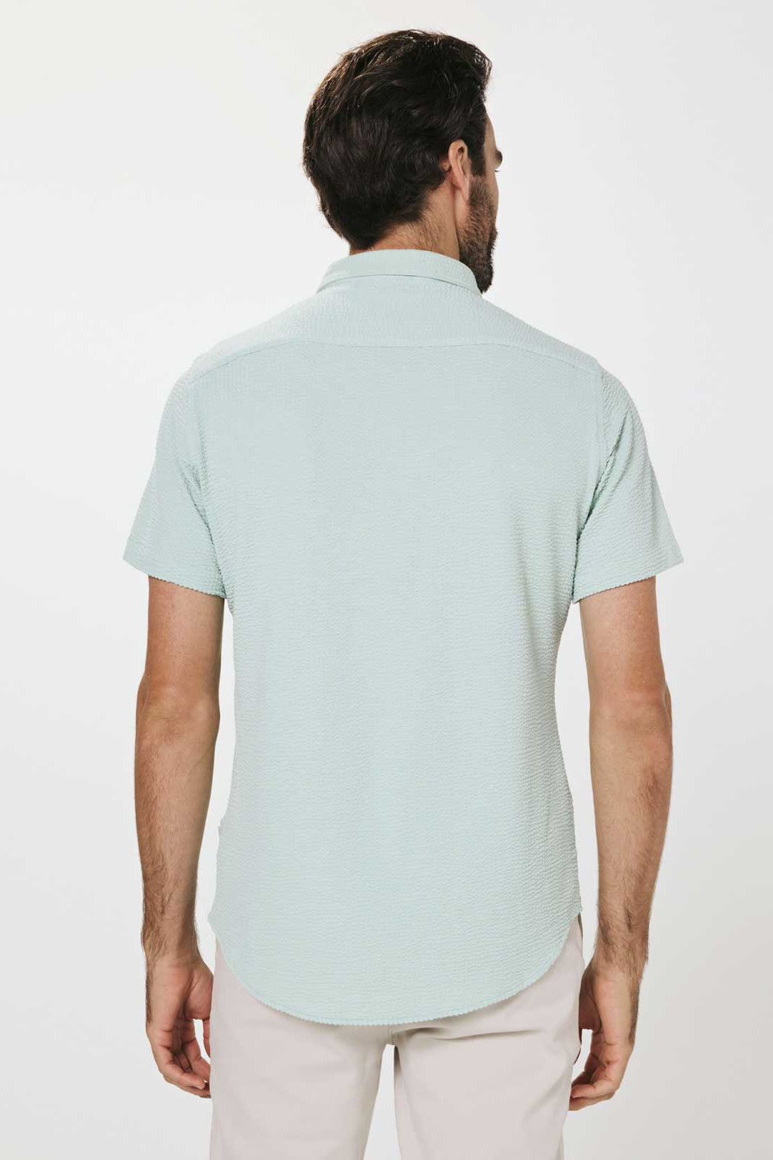 7Diamonds: Bennet Short Sleeve Shirt - MINT