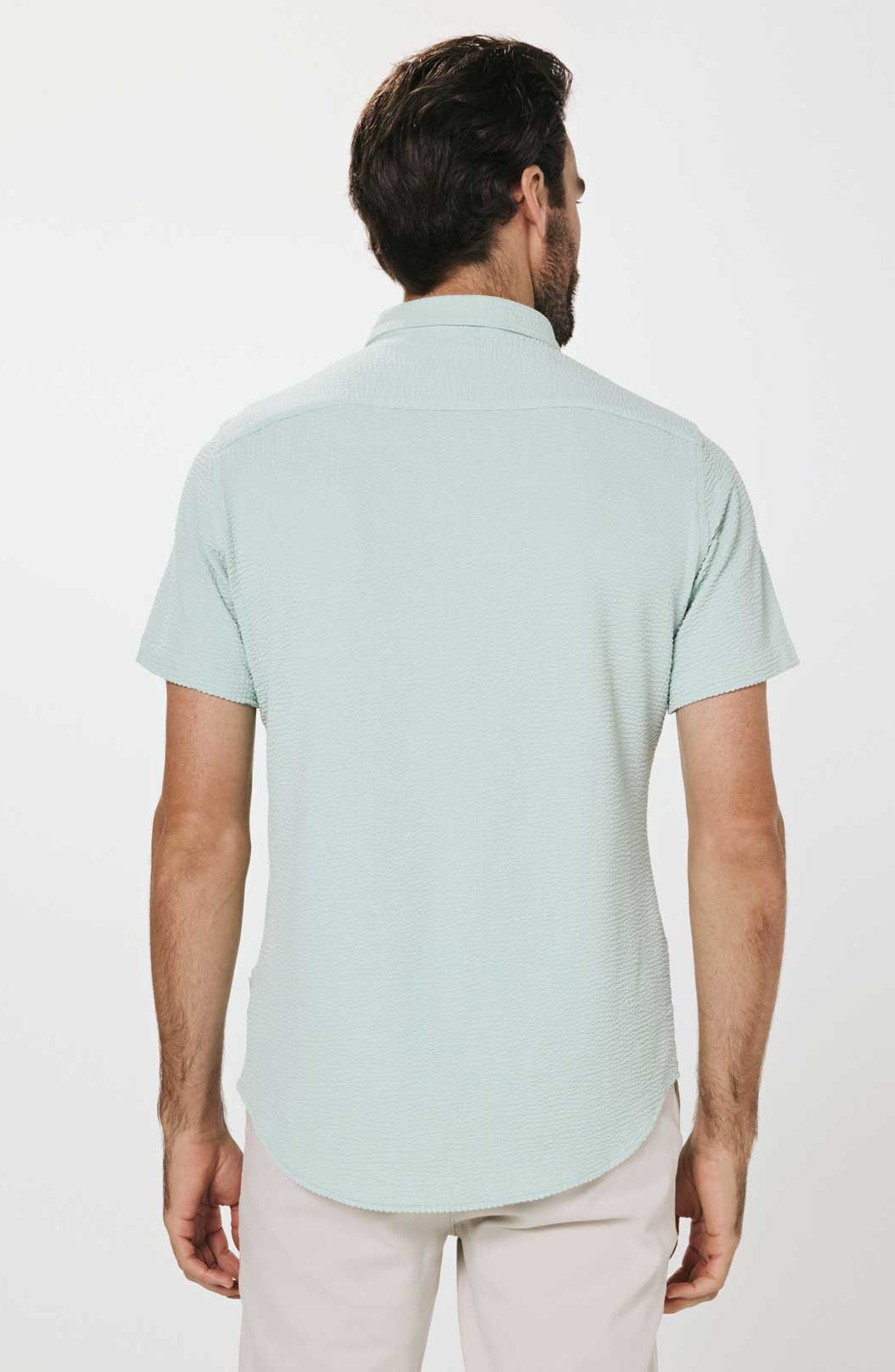 7Diamonds: Bennet Short Sleeve Shirt - MINT
