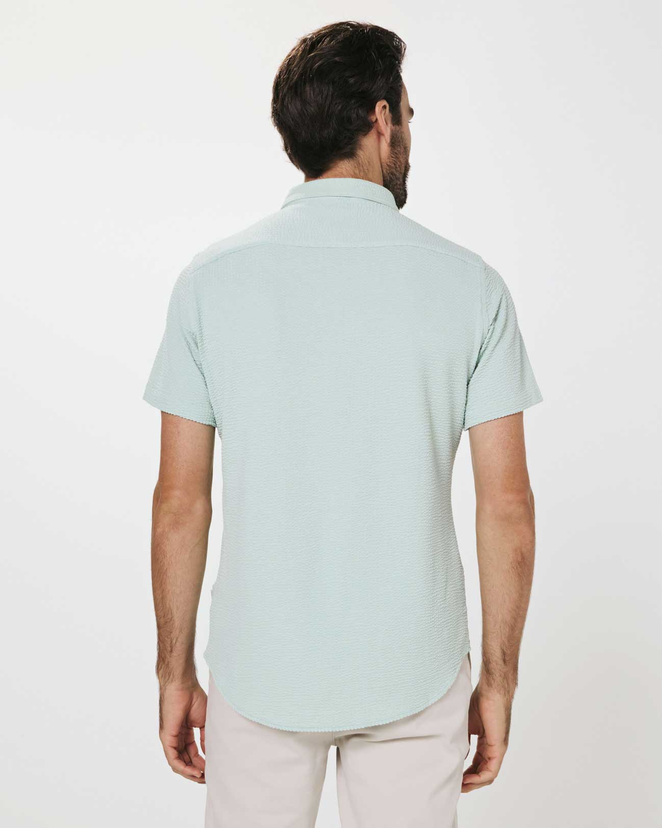 7 Diamonds: Bennet Short Sleeve Shirt - MINT