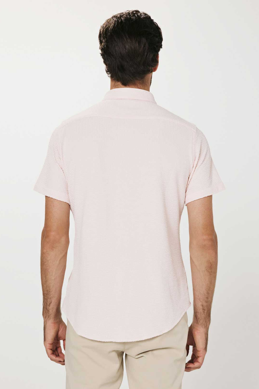 7Diamonds: Bennet Short Sleeve Shirt - QUARTZ