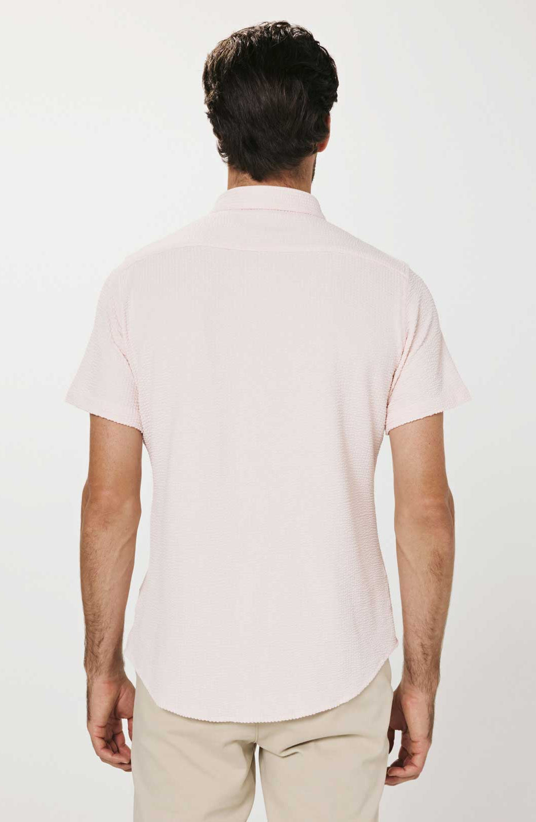 7Diamonds: Bennet Short Sleeve Shirt - QUARTZ