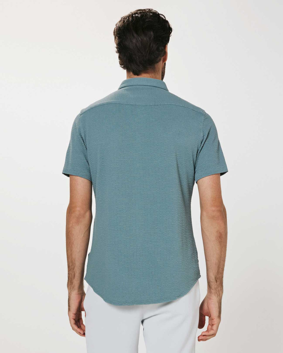 7Diamonds: Bennet Short Sleeve Shirt - STN BLUE