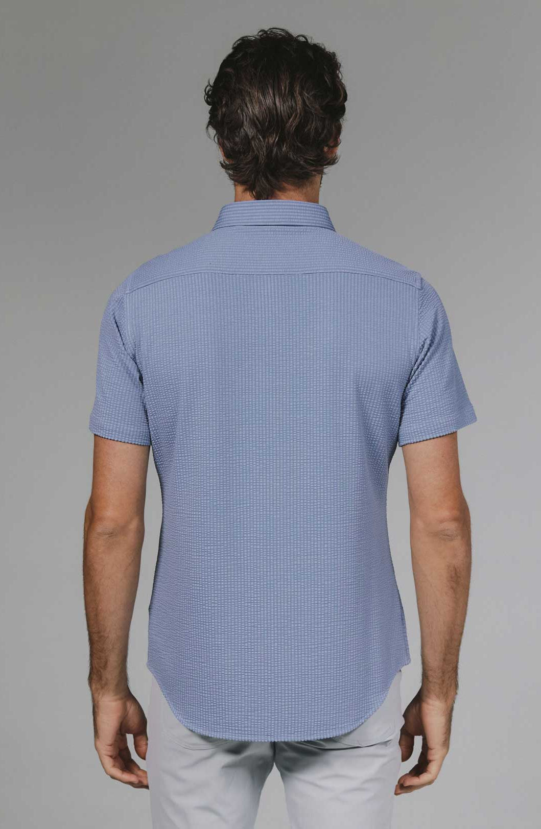 7Diamonds: Bennet Short Sleeve Shirt - THDRCLD