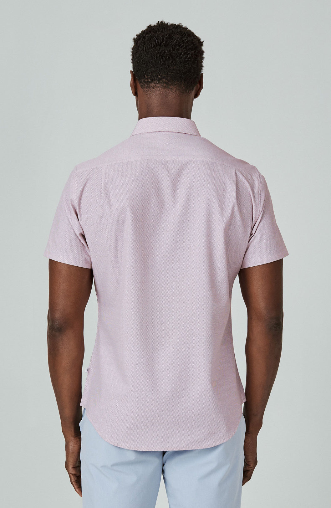 7 Diamonds: Cortes Short Sleeve Shirt - STN ROSE