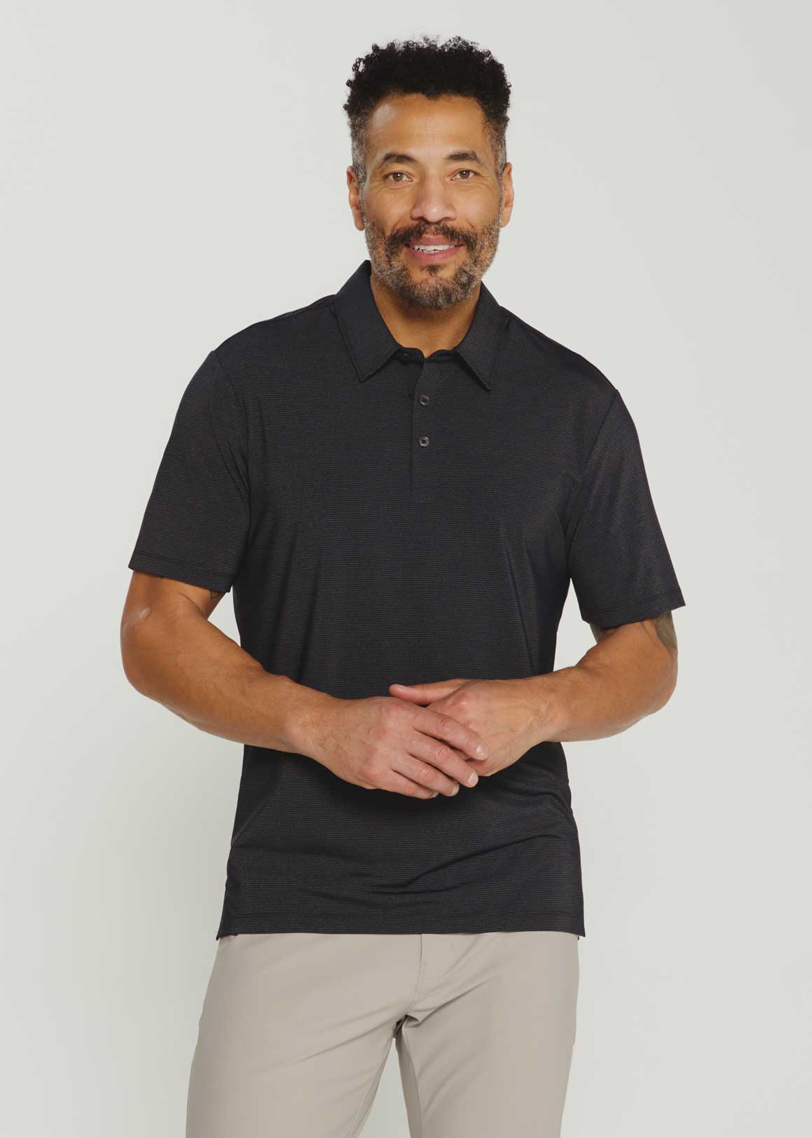 7Diamonds: Dawn Patrol Polo Shirt - CHARCOAL