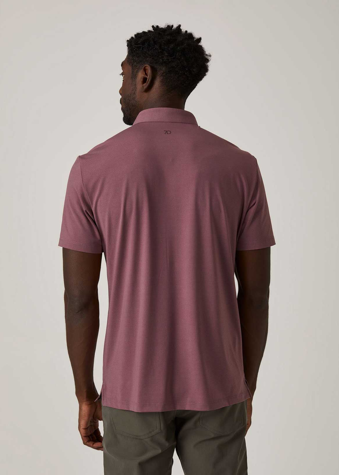 7Diamonds: Dawn Patrol Polo Shirt - STN ROSE