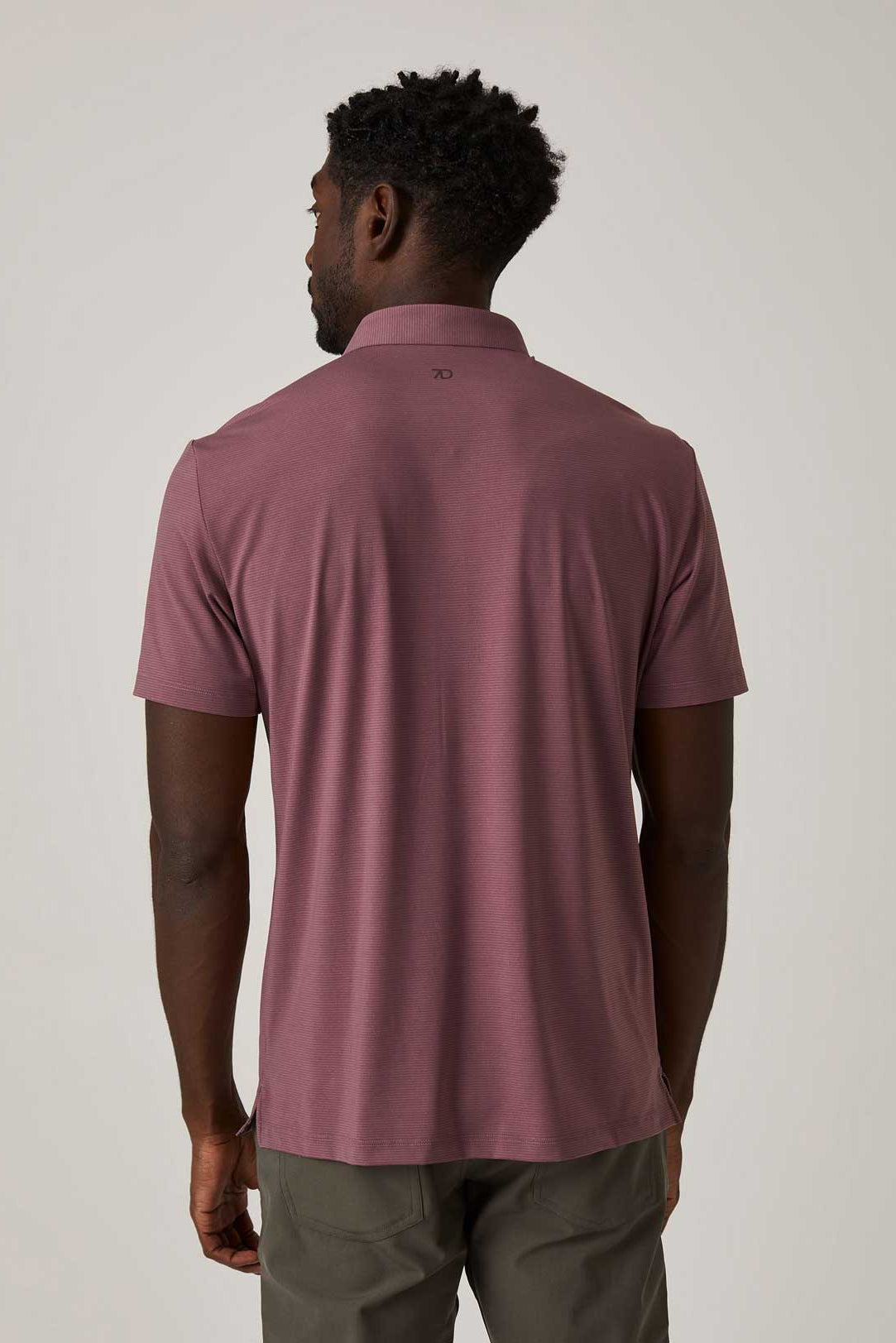 7Diamonds: Dawn Patrol Polo Shirt - STN ROSE