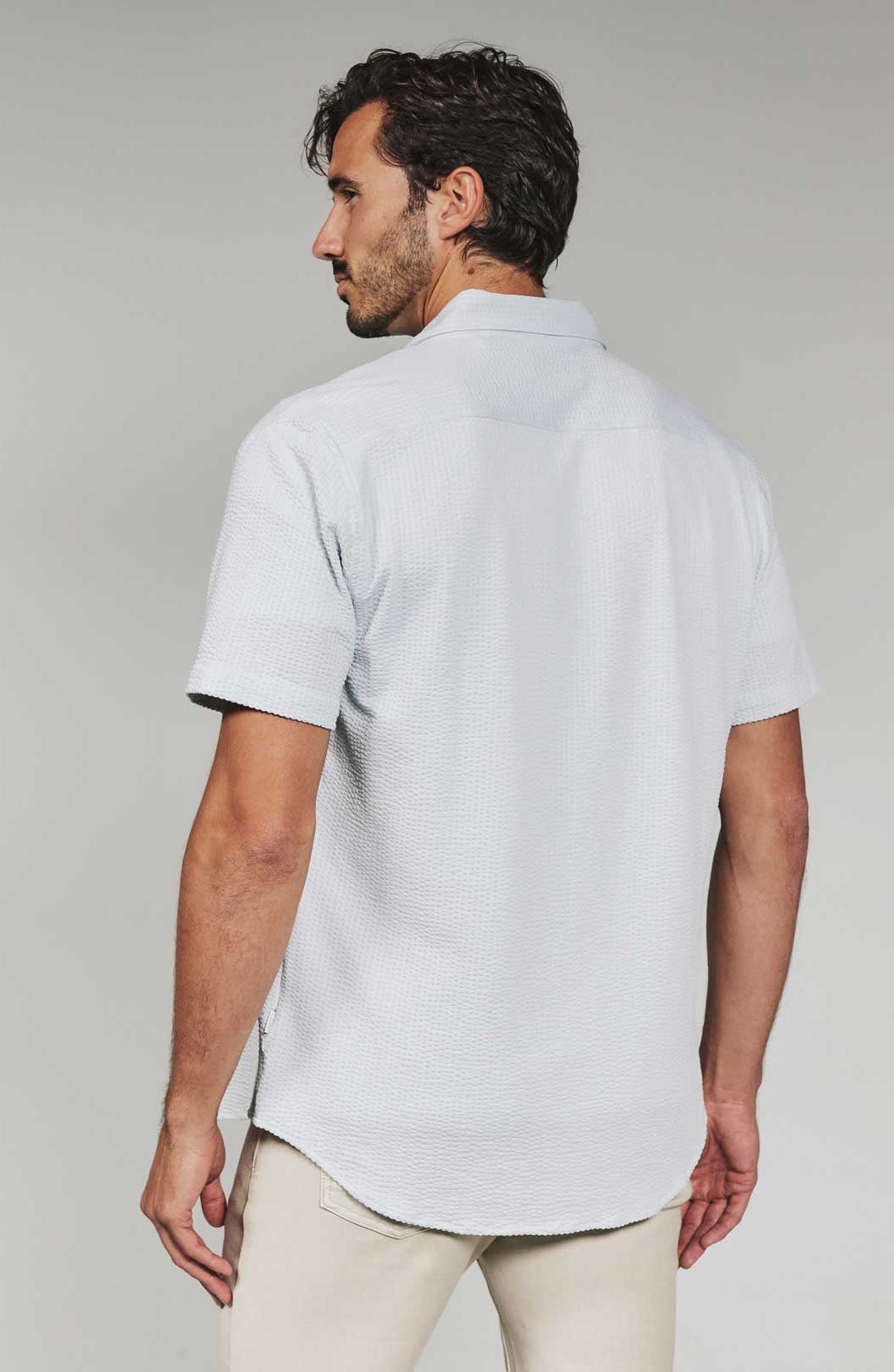 7Diamonds: Keaton Short Sleeve Shirt - GREY