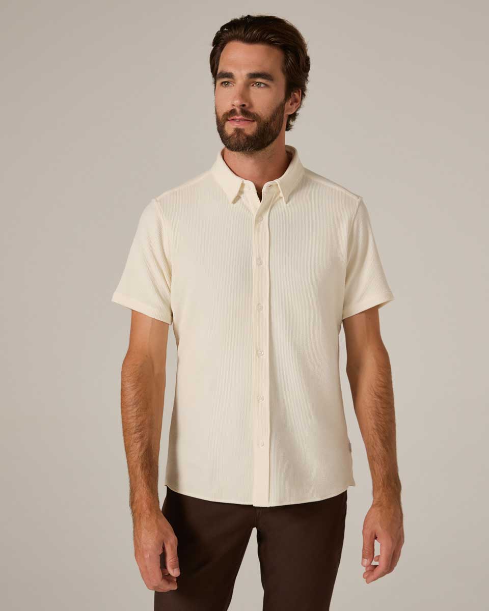 7 Diamonds: Levine Short Sleeve Shirt