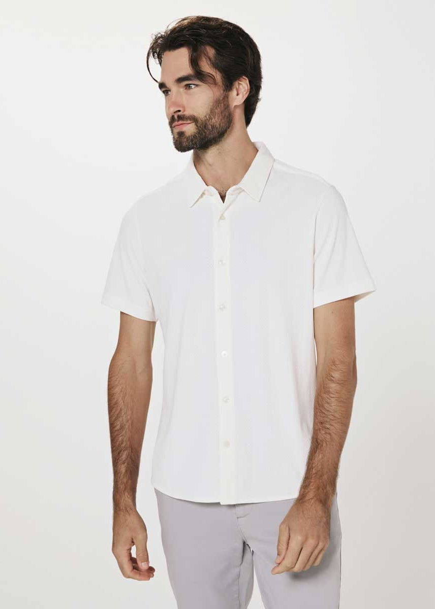 7Diamonds: Napoli Short Sleeve Shirt - NATURAL