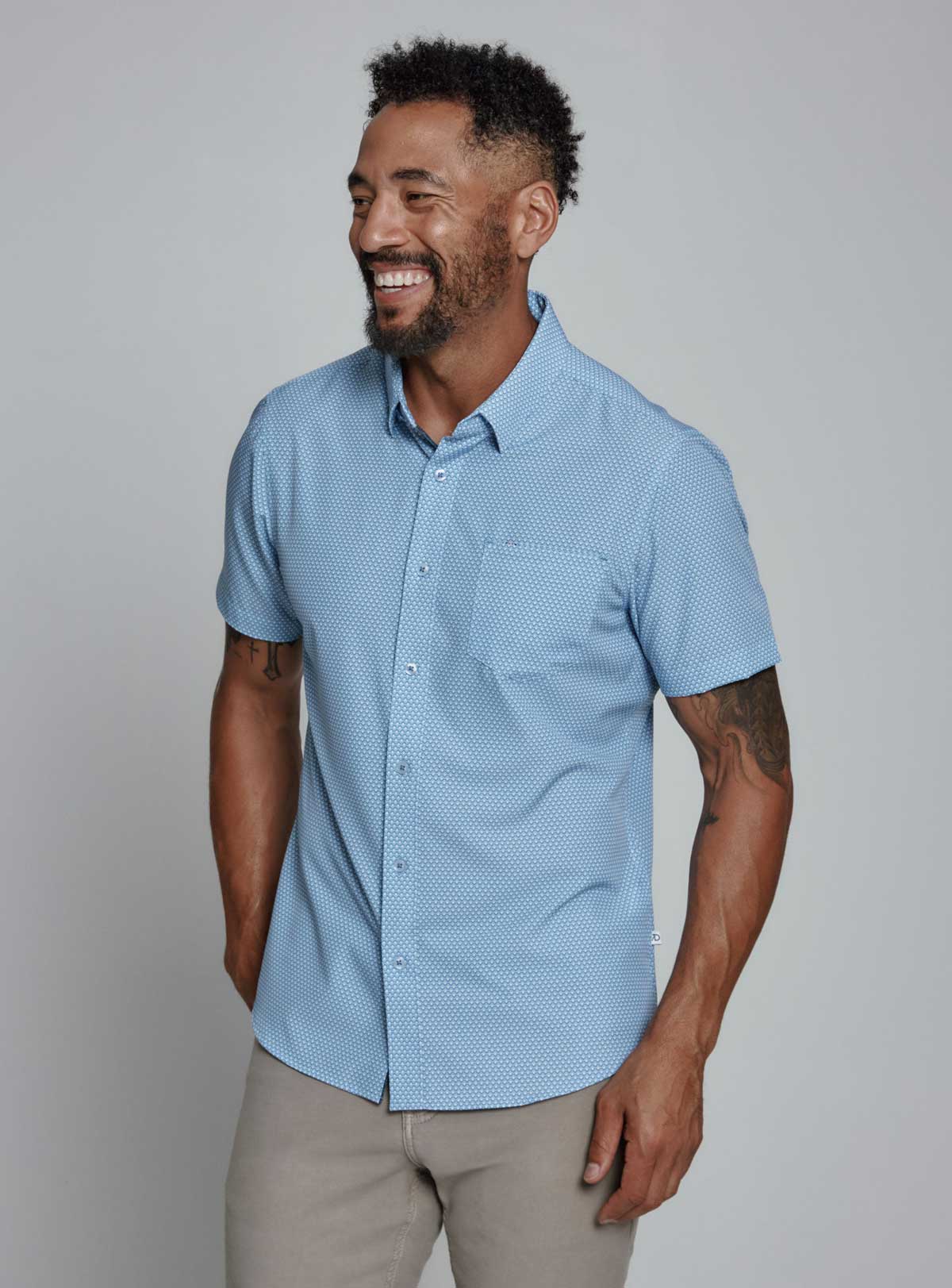 7 Diamonds: Odesa Short Sleeve Shirt