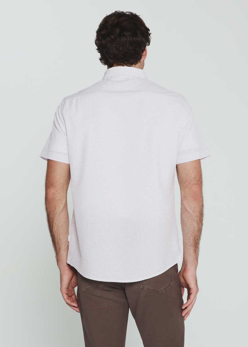 7Diamonds: Olivier Short Sleeve Shirt - ROSE