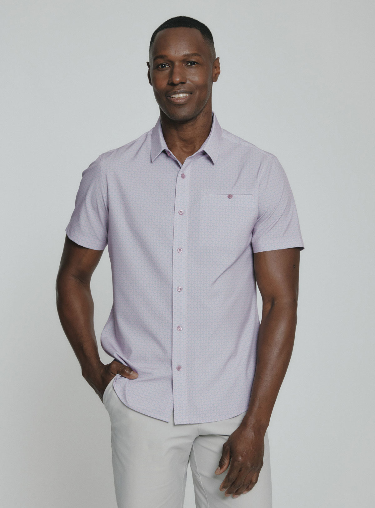 7 Diamonds: Palm Short Sleeve Shirt