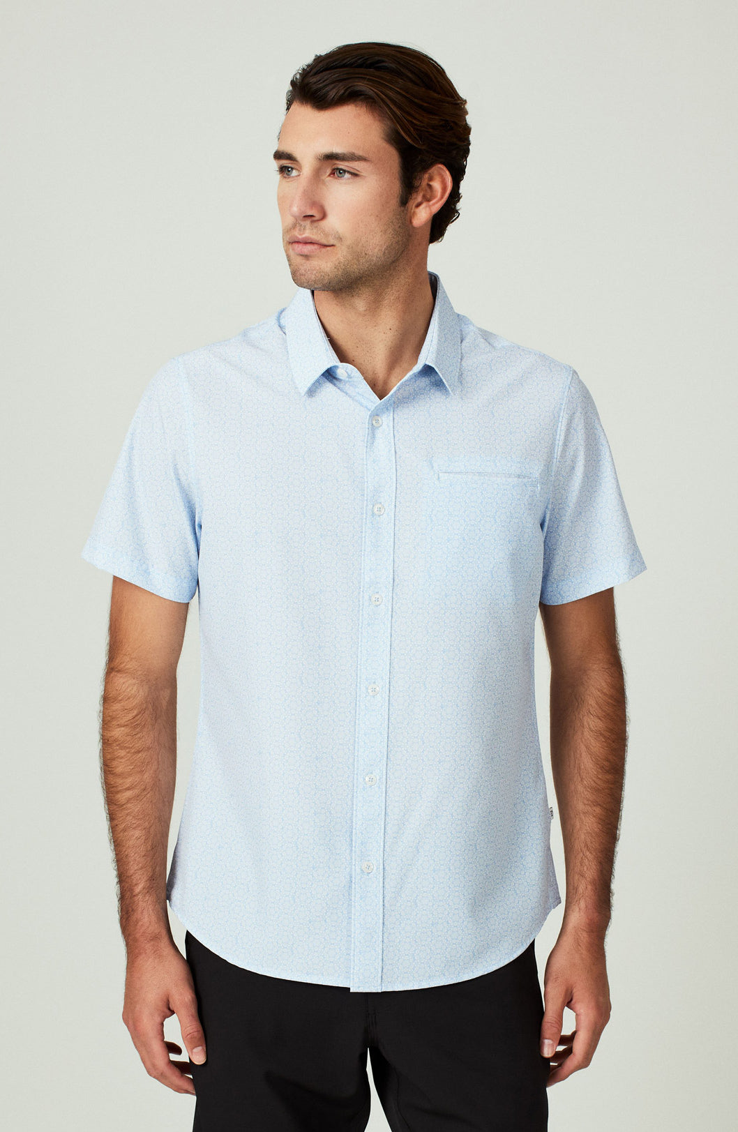7 Diamonds: Praia Short Sleeve Shirt
