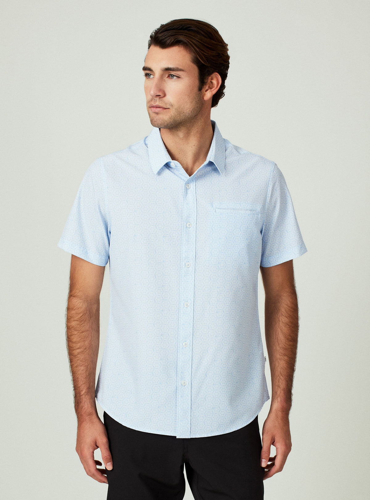 7 Diamonds: Praia Short Sleeve Shirt