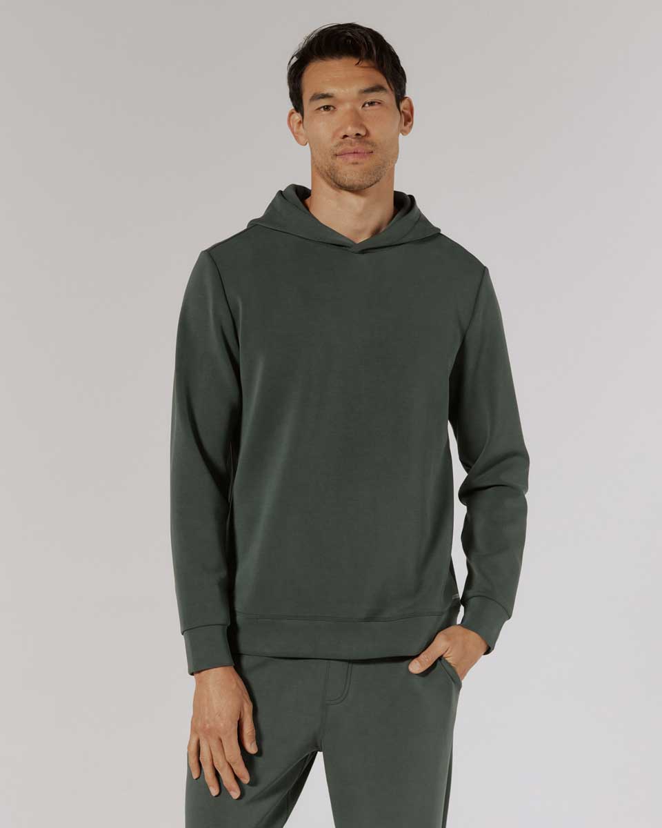 7 Diamonds: Rev Modal Hoodie - BASIL