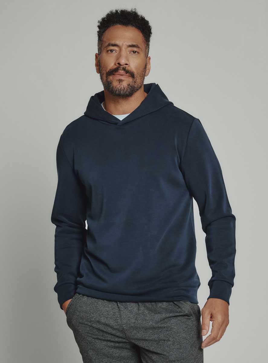 7 Diamonds: Rev Modal Hoodie - NAVY