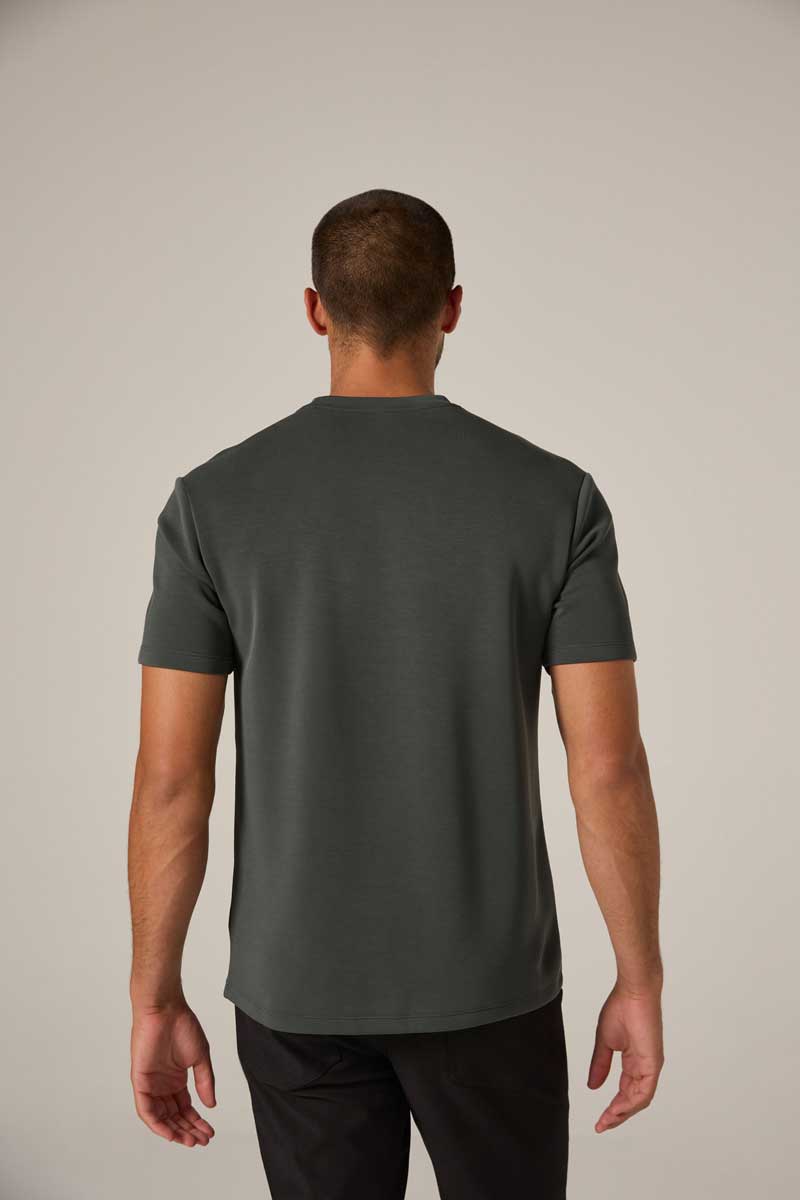 7 Diamonds: Rev Short Sleeve Tee - BASIL
