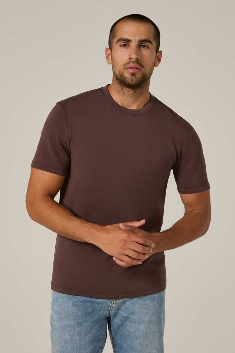 7Diamonds: Rev Short Sleeve Tee - BORDEAUX