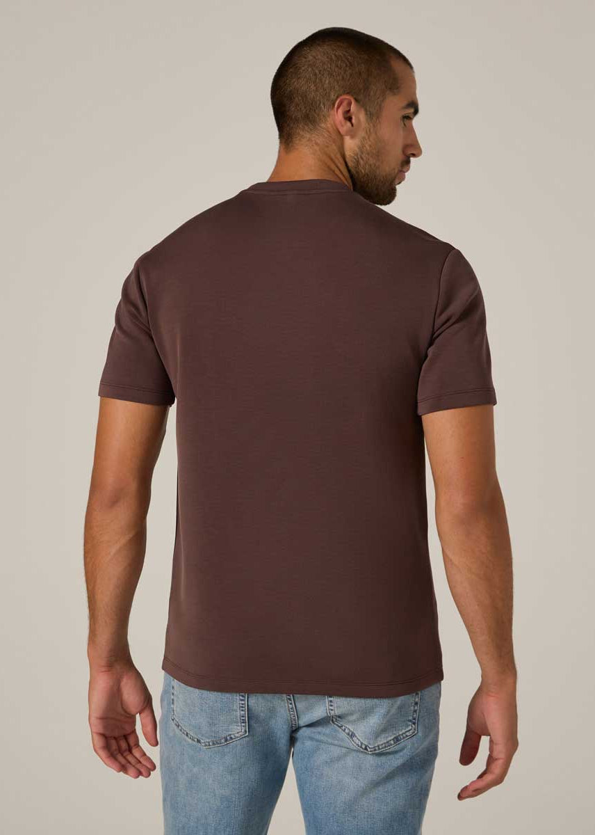 7Diamonds: Rev Short Sleeve Tee - BORDEAUX
