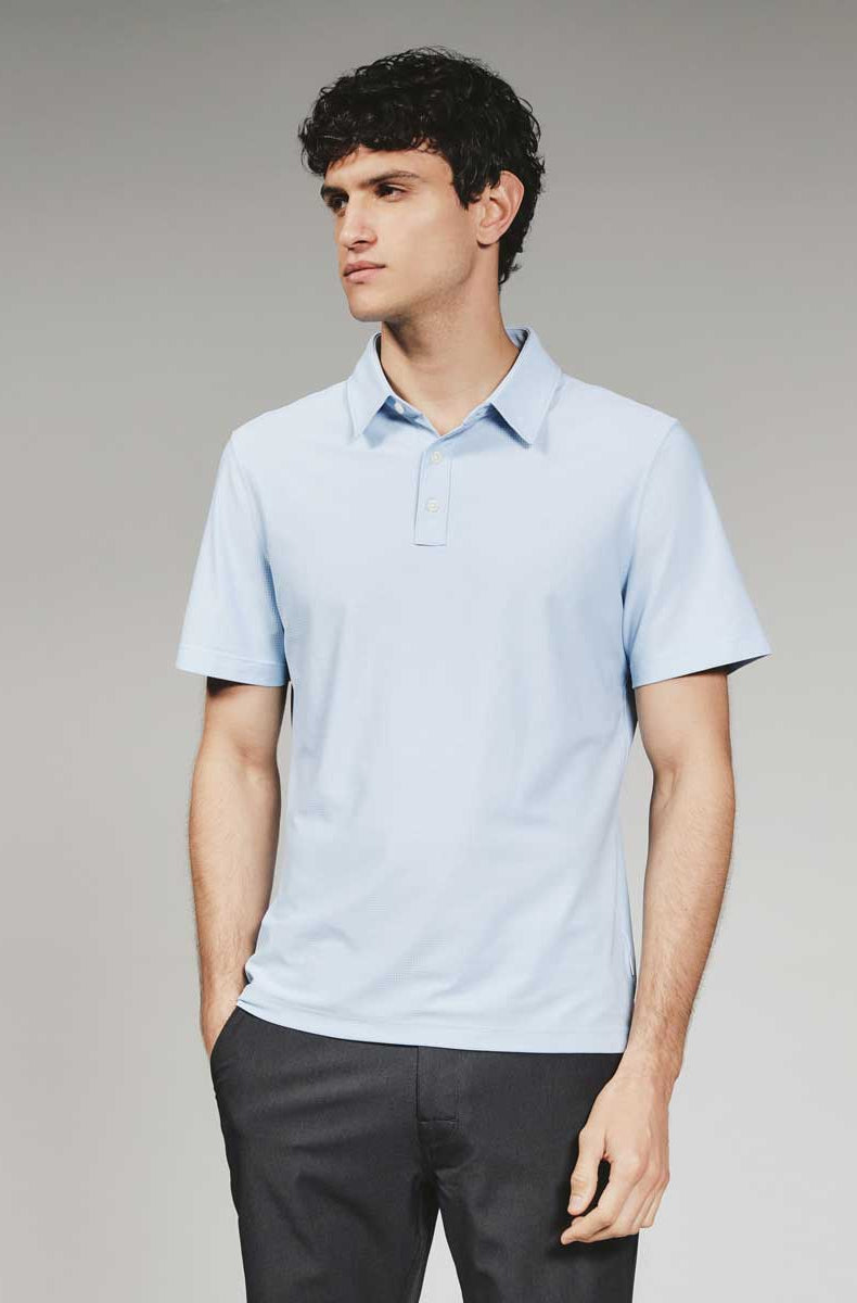 7Diamonds: Roswell Polo - LT.BLUE