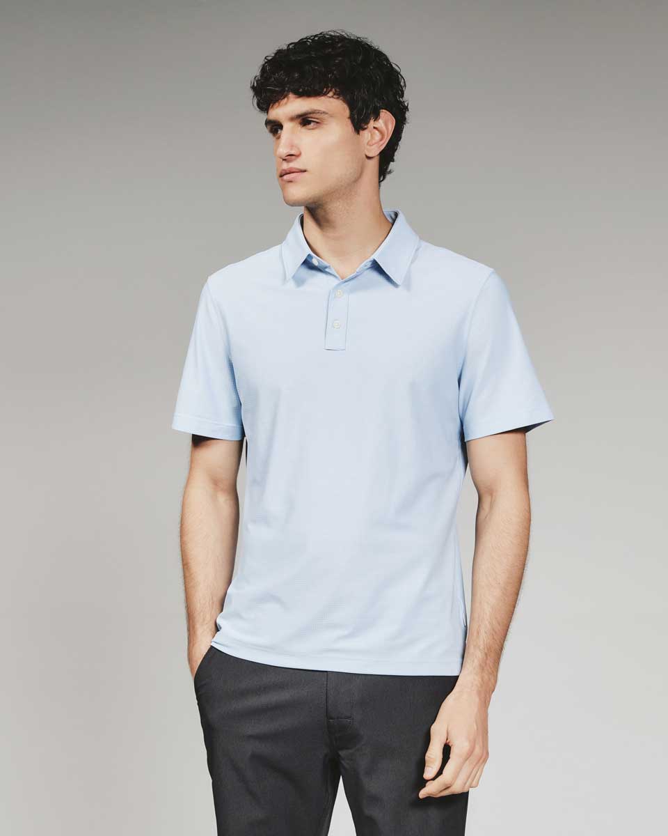 7Diamonds: Roswell Polo - LT.BLUE