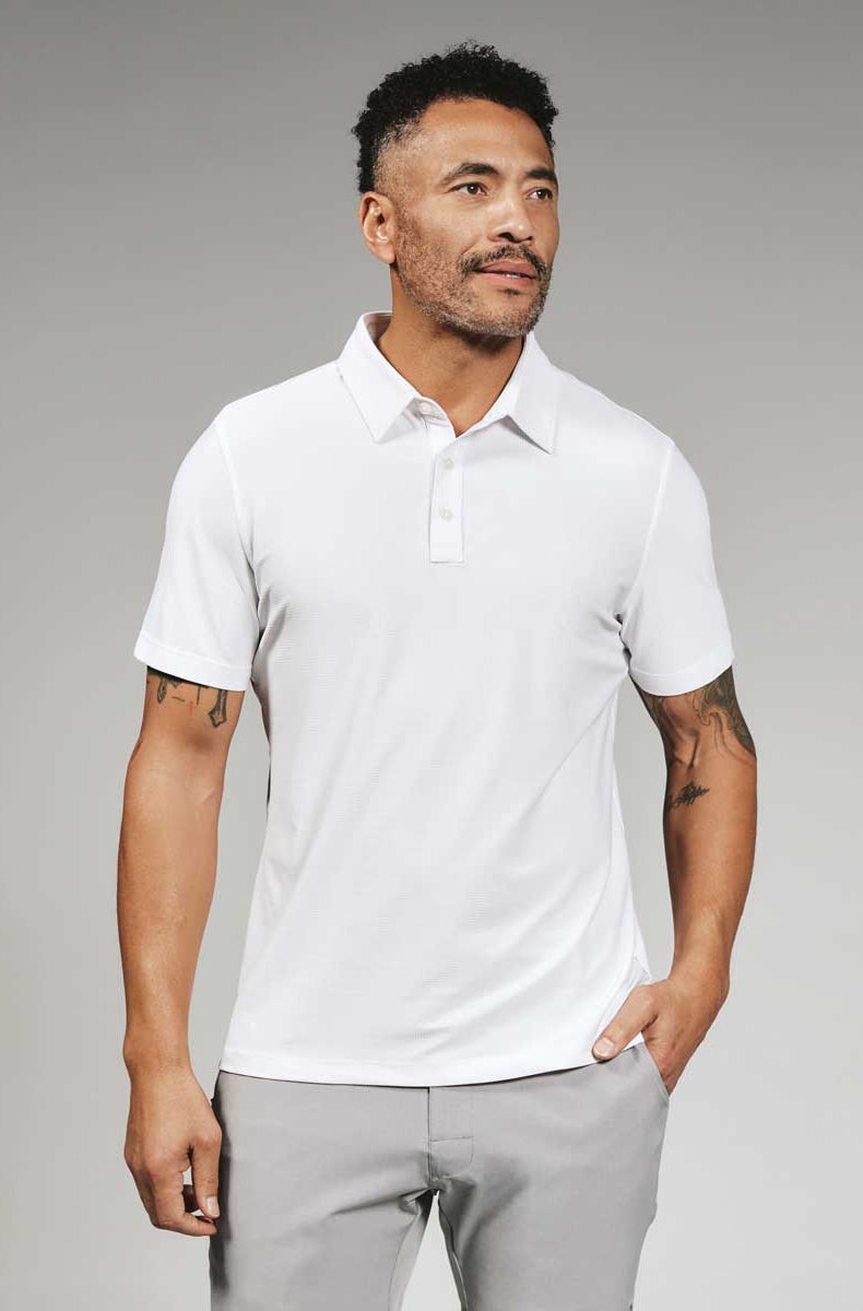 7 Diamonds: Roswell Polo - WHITE