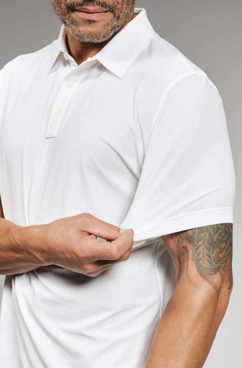 7Diamonds: Roswell Polo - WHITE