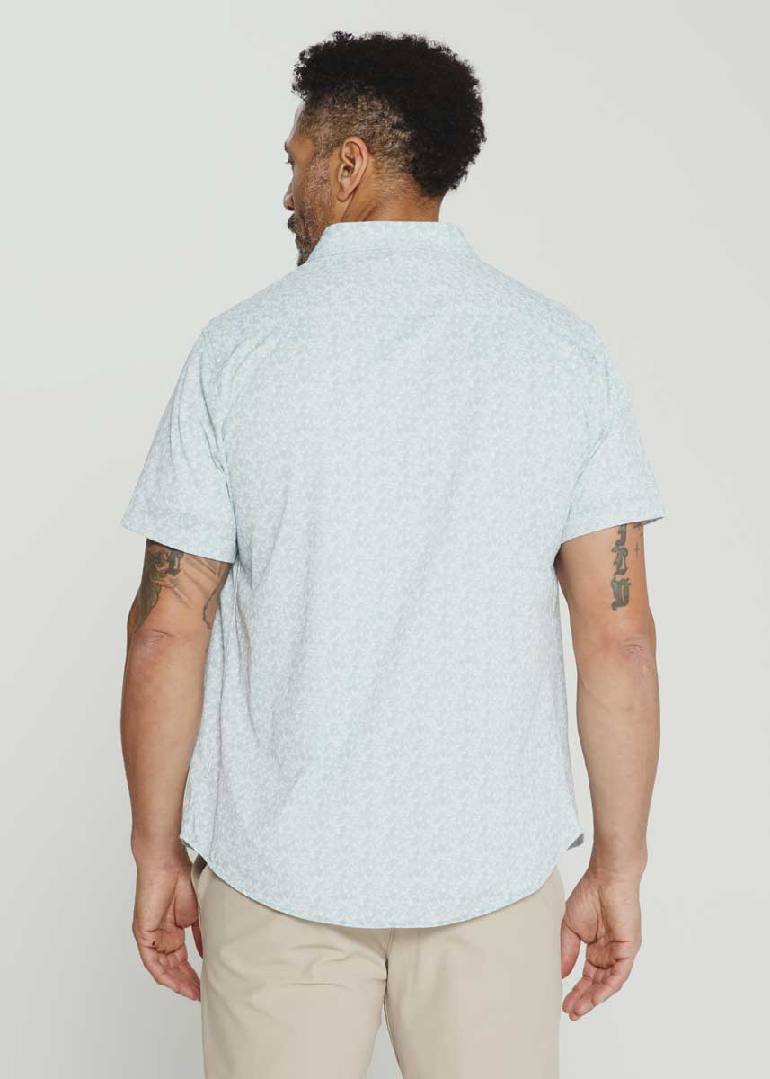 7Diamonds: The Wes Short Sleeve Shirt - GREEN