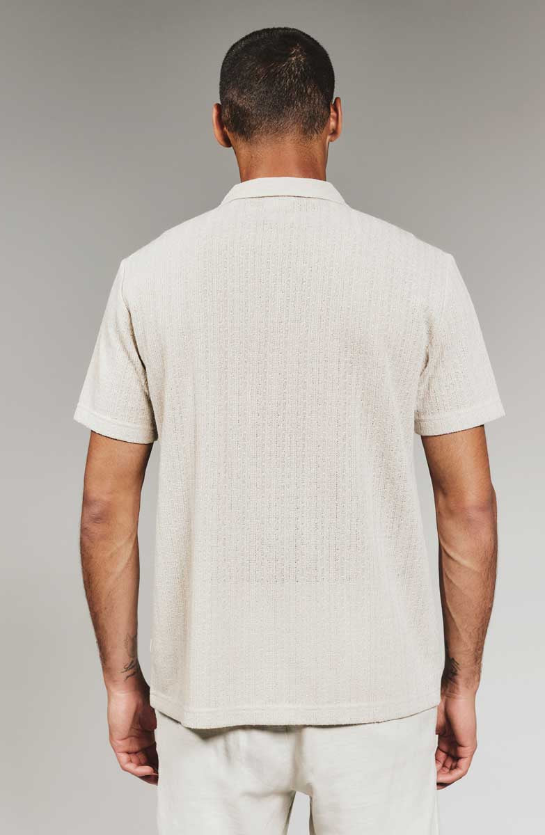 7Diamonds: Thierry Camp Shirt - LT.TAUPE