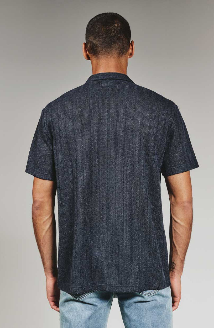 7Diamonds: Thierry Camp Shirt - NAVY