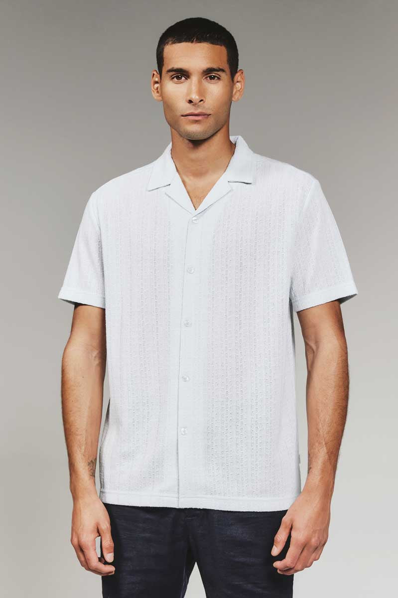 7Diamonds: Thierry Camp Shirt - PLATINUM