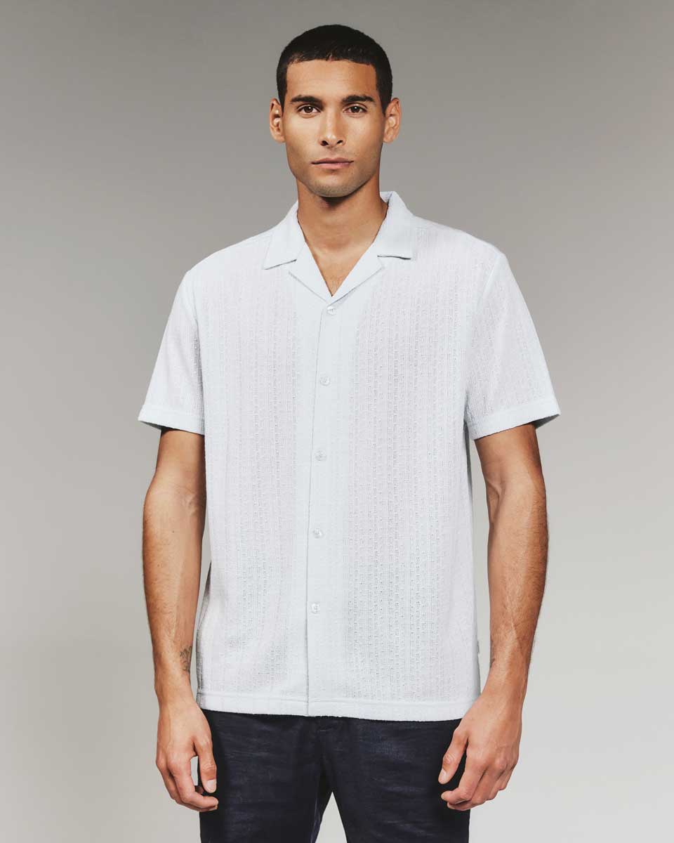 7Diamonds: Thierry Camp Shirt - PLATINUM