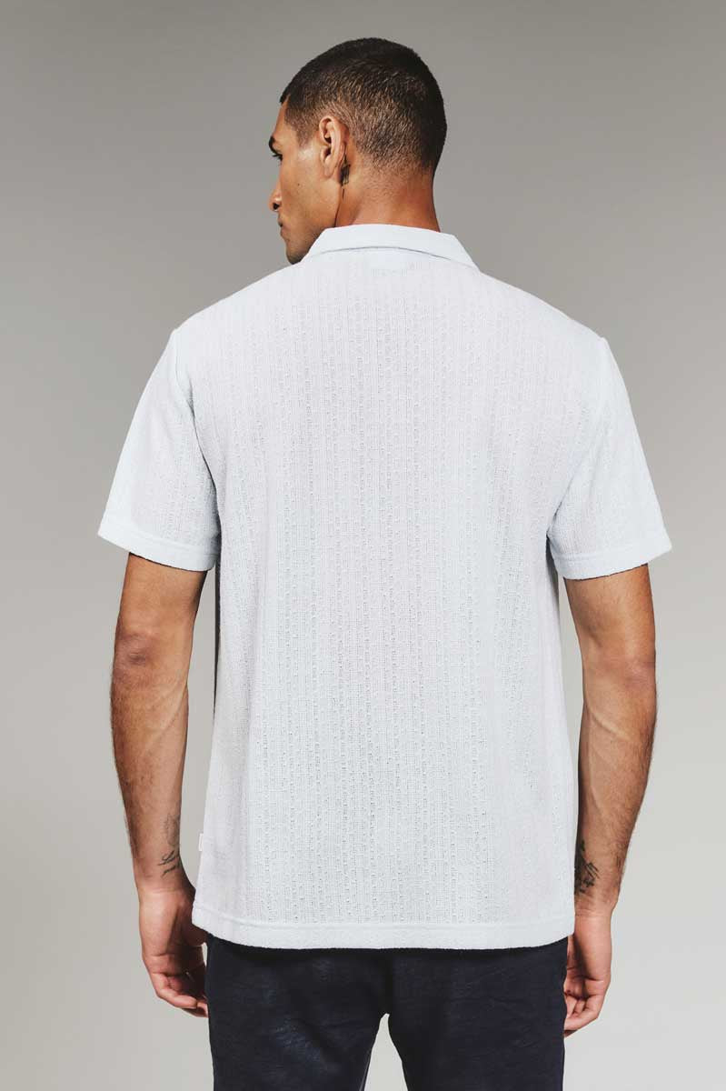 7Diamonds: Thierry Camp Shirt - PLATINUM
