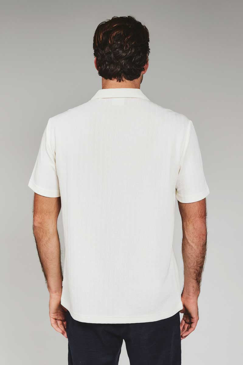 7Diamonds: Vaughn Camp Shirt - IVORY