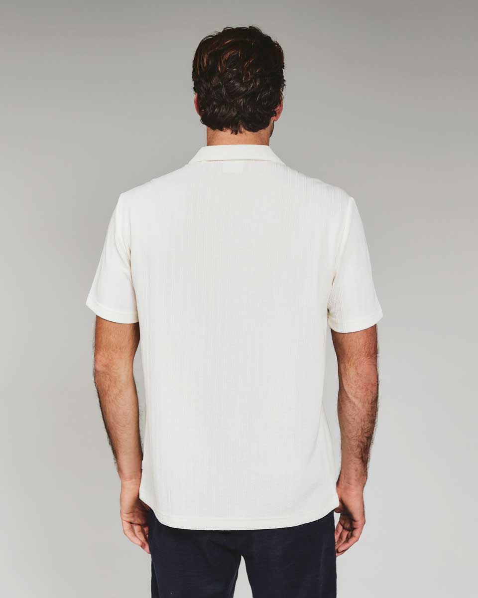 7 Diamonds: Vaughn Camp Shirt - IVORY
