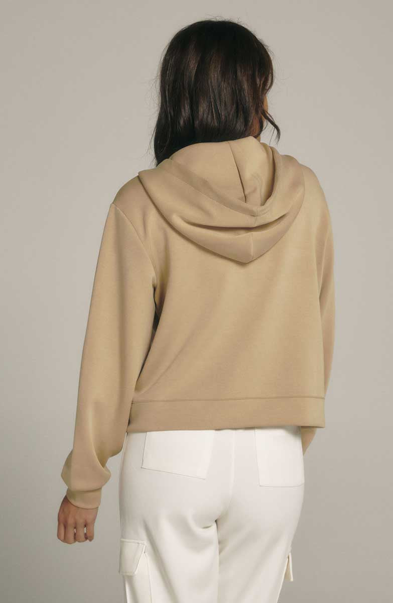 7Diamonds: Women's Rev Full Zip Hoodie - CAMEL