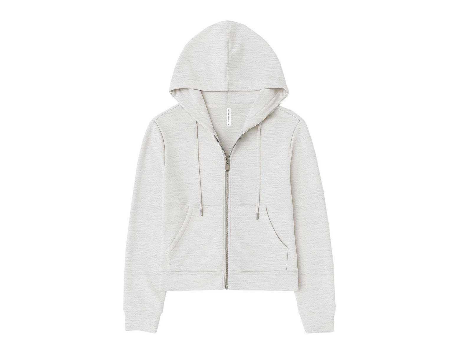 7Diamonds: Women's Rev Full Zip Hoodie - HTHRLTGY