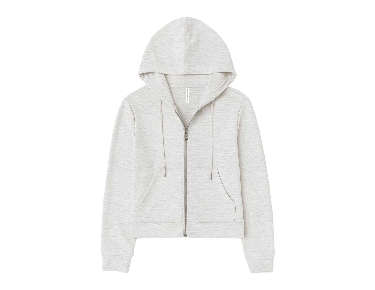 7Diamonds: Women's Rev Full Zip Hoodie - HTHRLTGY
