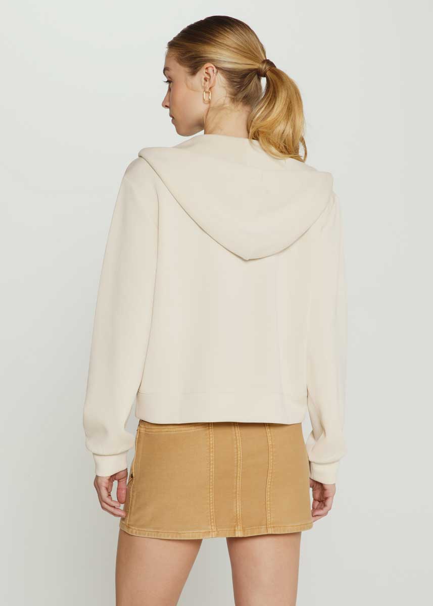 7Diamonds: Women's Rev Full Zip Hoodie - TAPIOCA