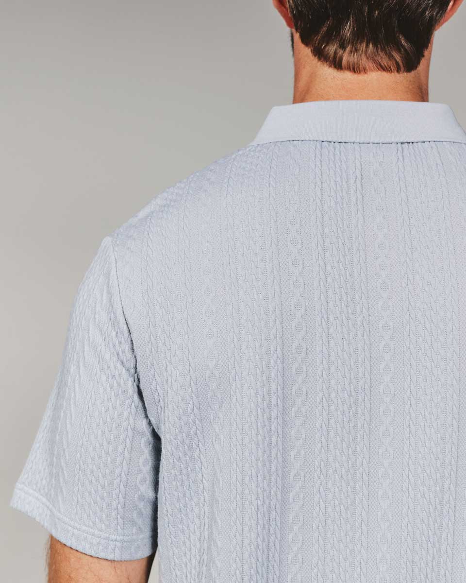 7Diamonds: Zayne Sweater Polo - DTY BLUE