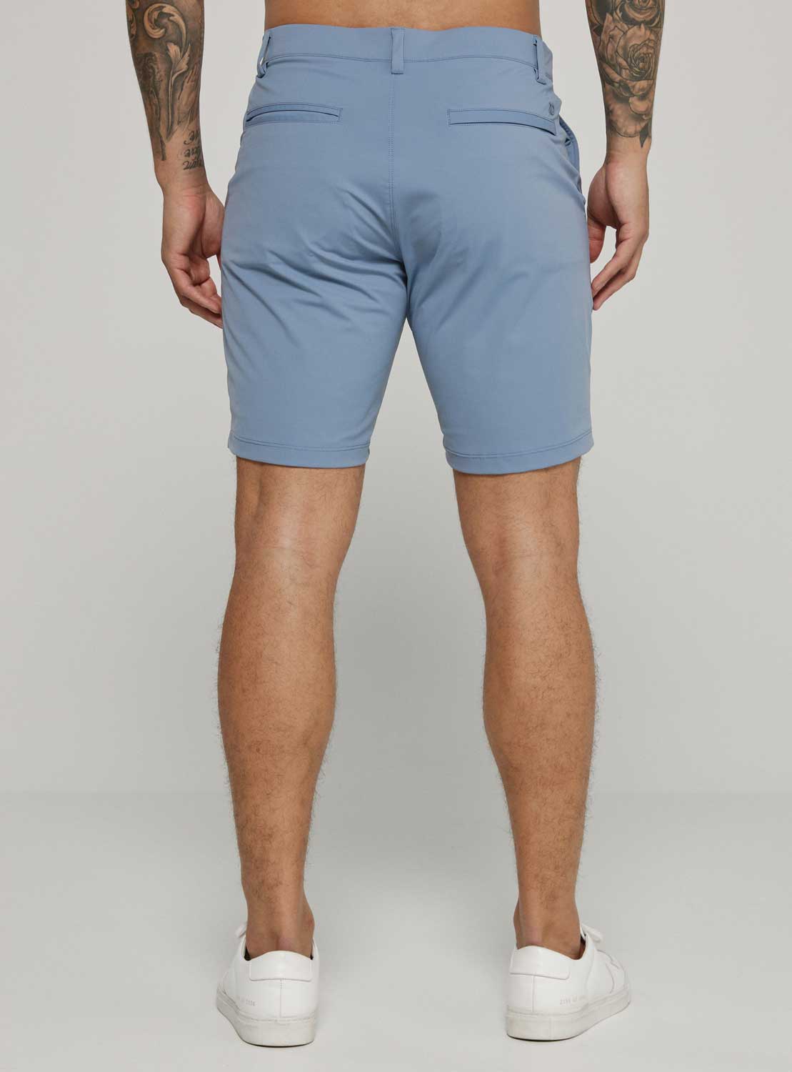 7 Diamonds: Zuma 8" Short - STN BLUE